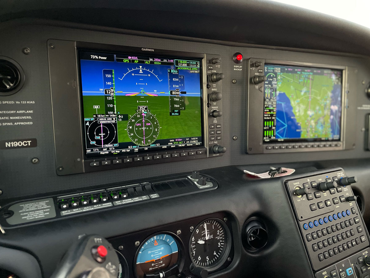 Cirrus Sr20 Cockpit Poster